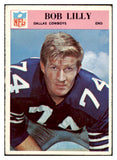 1966 Philadelphia Football #060 Bob Lilly Cowboys EX 514852