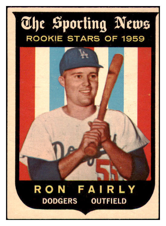 1959 Topps Baseball #125 Ron Fairly Dodgers EX-MT 514858