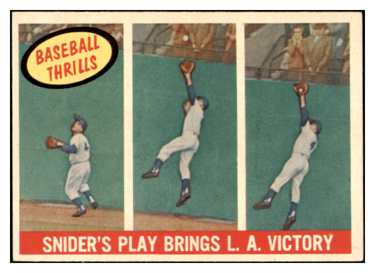 1959 Topps Baseball #468 Duke Snider IA Dodgers EX-MT 514859