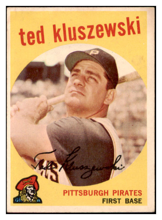 1959 Topps Baseball #035 Ted Kluszewski Pirates EX+/EX-MT 514863