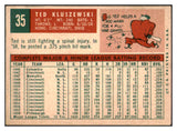 1959 Topps Baseball #035 Ted Kluszewski Pirates EX+/EX-MT 514863