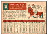 1959 Topps Baseball #090 Bill Skowron Yankees EX-MT 514864