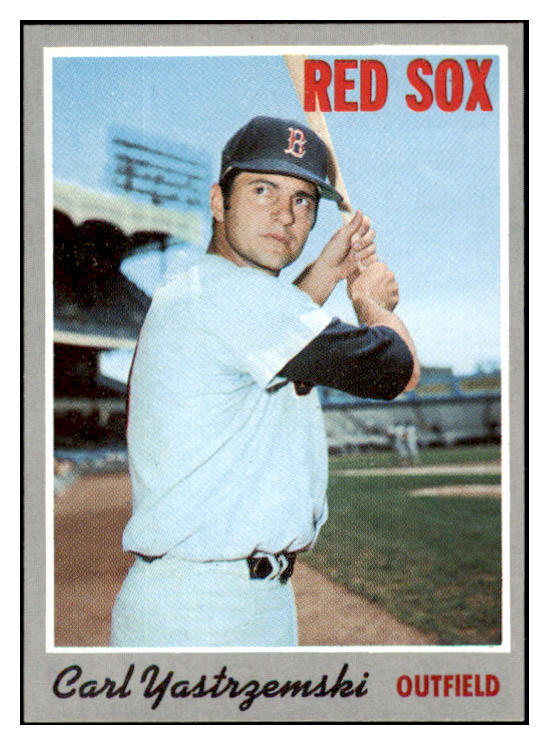 1970 Topps Baseball #010 Carl Yastrzemski Red Sox EX-MT 514867