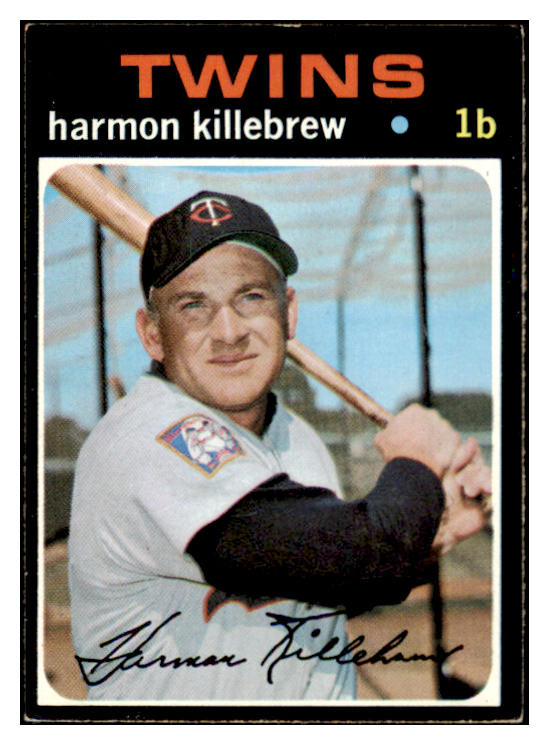 1971 Topps Baseball #550 Harmon Killebrew Twins EX+/EX-MT 514875