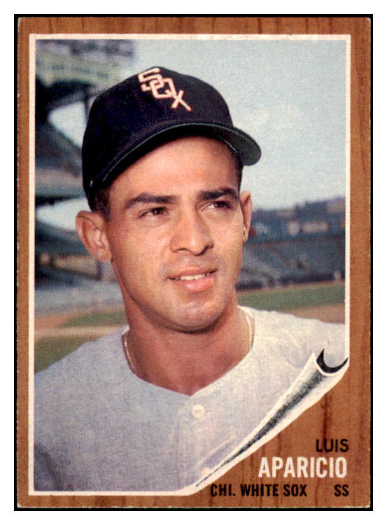 1962 Topps Baseball #325 Luis Aparicio White Sox EX-MT 514885