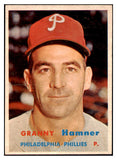 1957 Topps Baseball #335 Granny Hamner Phillies EX-MT 514886