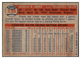 1957 Topps Baseball #335 Granny Hamner Phillies EX-MT 514886