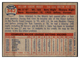 1957 Topps Baseball #342 Gene Mauch Red Sox EX-MT 514892