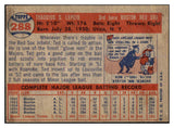 1957 Topps Baseball #288 Ted Lepcio Red Sox EX-MT 514894