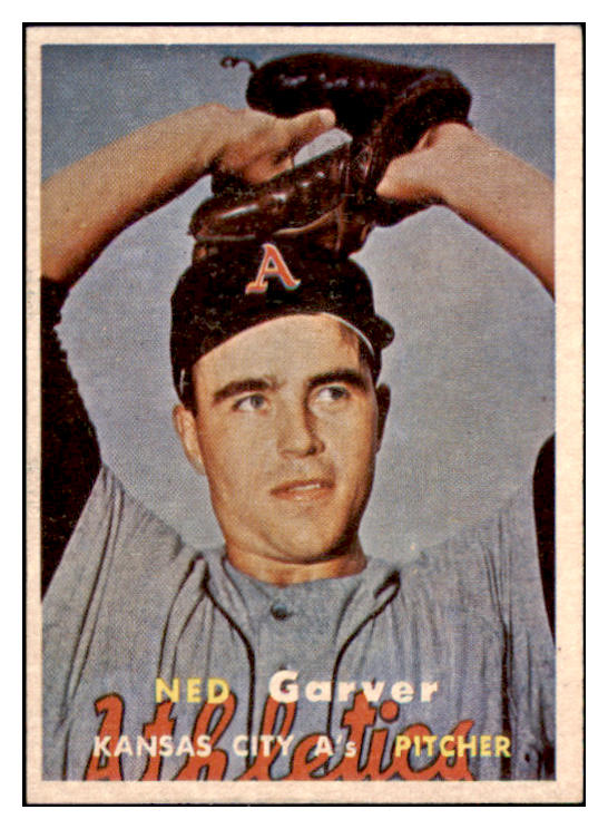 1957 Topps Baseball #285 Ned Garver A's EX-MT 514896