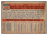 1957 Topps Baseball #300 Mike Garcia Indians EX-MT 514907