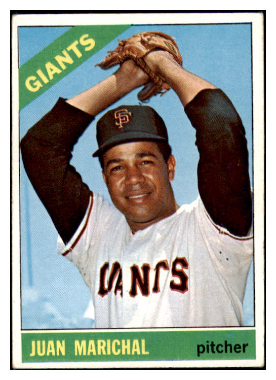 1966 Topps Baseball #420 Juan Marichal Giants VG-EX 514914