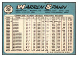 1965 Topps Baseball #205 Warren Spahn Mets EX 514916