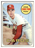 1969 Topps Baseball #255 Steve Carlton Cardinals EX 514919