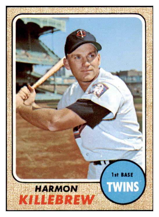 1968 Topps Baseball #220 Harmon Killebrew Twins NR-MT 514923