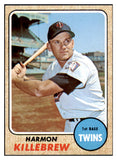 1968 Topps Baseball #220 Harmon Killebrew Twins NR-MT 514923