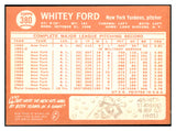 1964 Topps Baseball #380 Whitey Ford Yankees EX 514932