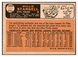 1966 Topps Baseball #255 Willie Stargell Pirates EX 514936