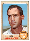 1968 Topps Baseball #310 Luis Aparicio White Sox EX 514942