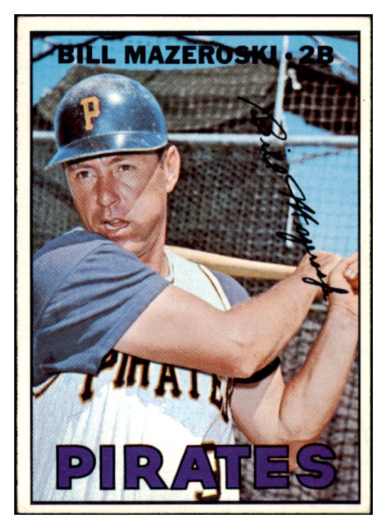 1967 Topps Baseball #510 Bill Mazeroski Pirates NR-MT 514944