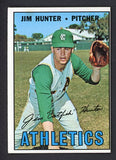 1967 Topps Baseball #369 Catfish Hunter A's VG-EX 514953