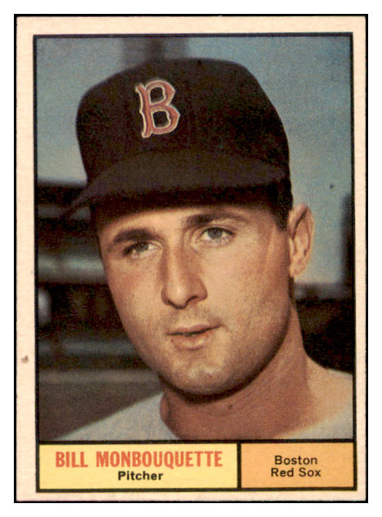 1961 Topps Baseball #562 Bill Monbouquette Red Sox EX-MT 514971