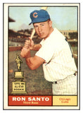 1961 Topps Baseball #035 Ron Santo Cubs VG-EX 514983