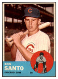 1963 Topps Baseball #252 Ron Santo Cubs VG-EX 515009