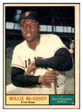 1961 Topps Baseball #517 Willie McCovey Giants EX+/EX-MT 515016