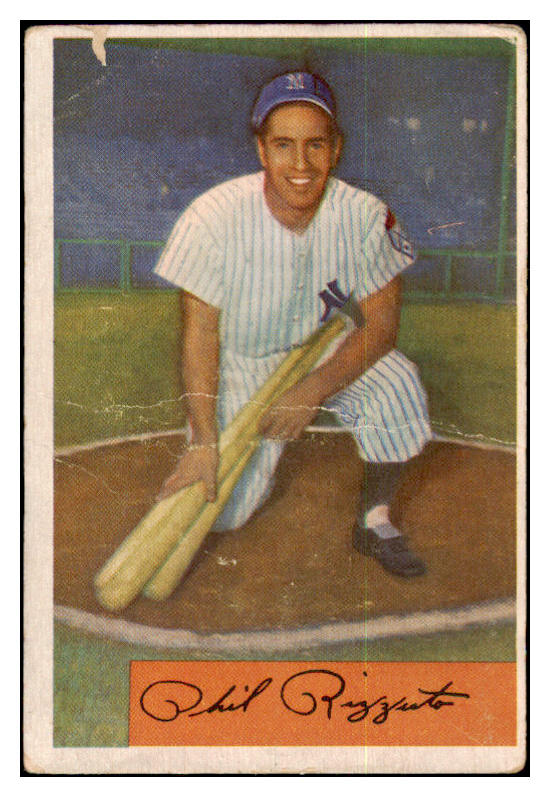 1954 Bowman Baseball #001 Phil Rizzuto Yankees Fair 515025