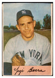 1954 Bowman Baseball #161 Yogi Berra Yankees Fair 515026