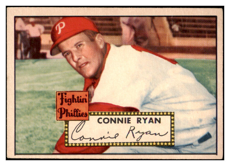 1952 Topps Baseball #107 Connie Ryan Phillies EX+/EX-MT 515040