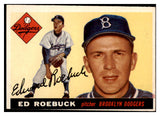 1955 Topps Baseball #195 Ed Roebuck Dodgers EX-MT 515072