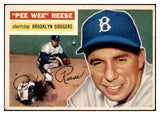 1956 Topps Baseball #260 Pee Wee Reese Dodgers EX+/EX-MT 515087