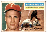 1956 Topps Baseball #120 Richie Ashburn Phillies EX Gray 515090