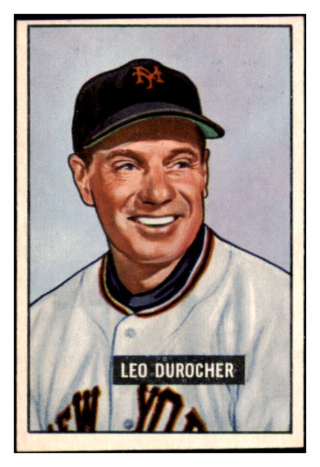 1951 Bowman Baseball #233 Leo Durocher Giants EX 515099