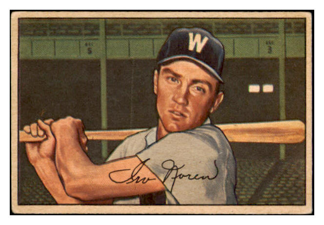 1952 Bowman Baseball #063 Irv Noren Senators VG-EX 515110