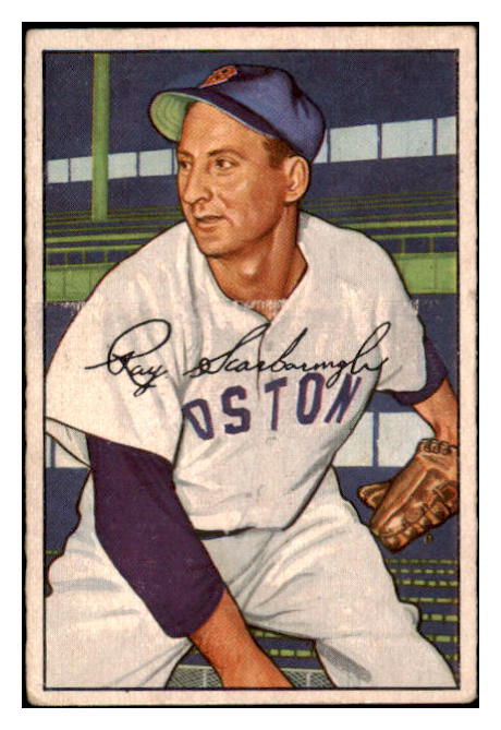 1952 Bowman Baseball #140 Ray Scarborough Red Sox VG-EX 515116