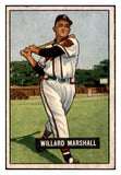 1951 Bowman Baseball #098 Willard Marshall Braves VG-EX 515133