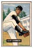 1951 Bowman Baseball #131 Cliff Chambers Pirates VG-EX 515134