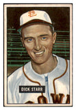 1951 Bowman Baseball #137 Dick Starr Browns VG-EX 515136