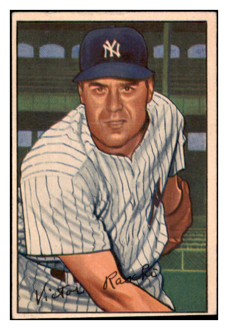 1952 Bowman Baseball #037 Vic Raschi Yankees EX-MT 515153