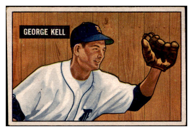 1951 Bowman Baseball #046 George Kell Tigers EX+/EX-MT 515159