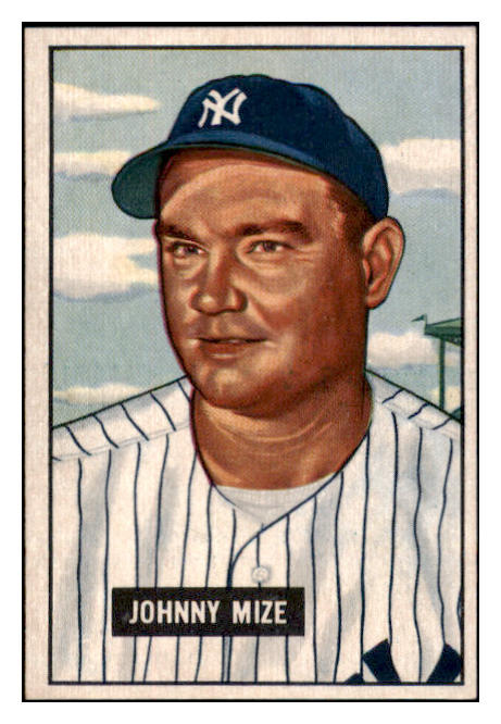 1951 Bowman Baseball #050 Johnny Mize Yankees EX-MT 515160