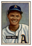 1951 Bowman Baseball #119 Eddie Joost A's EX 515167