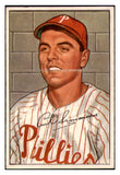 1952 Bowman Baseball #184 Curt Simmons Phillies EX 515181