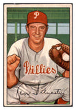 1952 Bowman Baseball #200 Ken Silvestri Phillies EX 515182