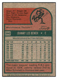 1975 Topps Mini Baseball #260 Johnny Bench Reds EX 515212