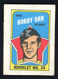 1971 Topps Hockey Story Booklets #024 Bobby Orr Bruins VG-EX 515225