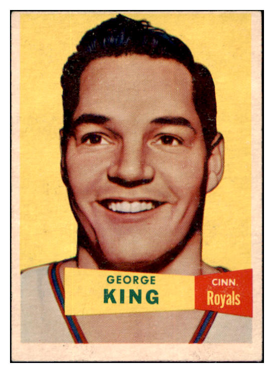 1957-58 Topps Basketball #006 George King Royals VG-EX 515236